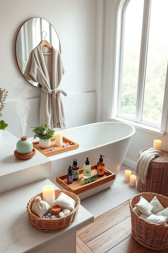 aromatherapy for spa relaxation
