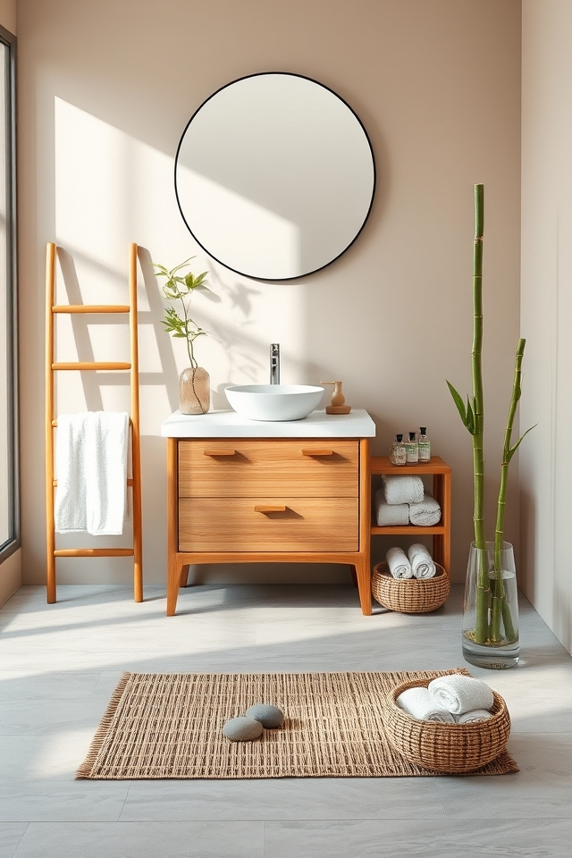 bamboo accents zen retreat