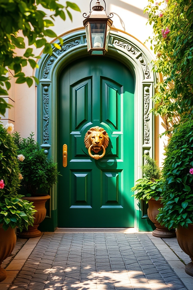 bold entrance statement door