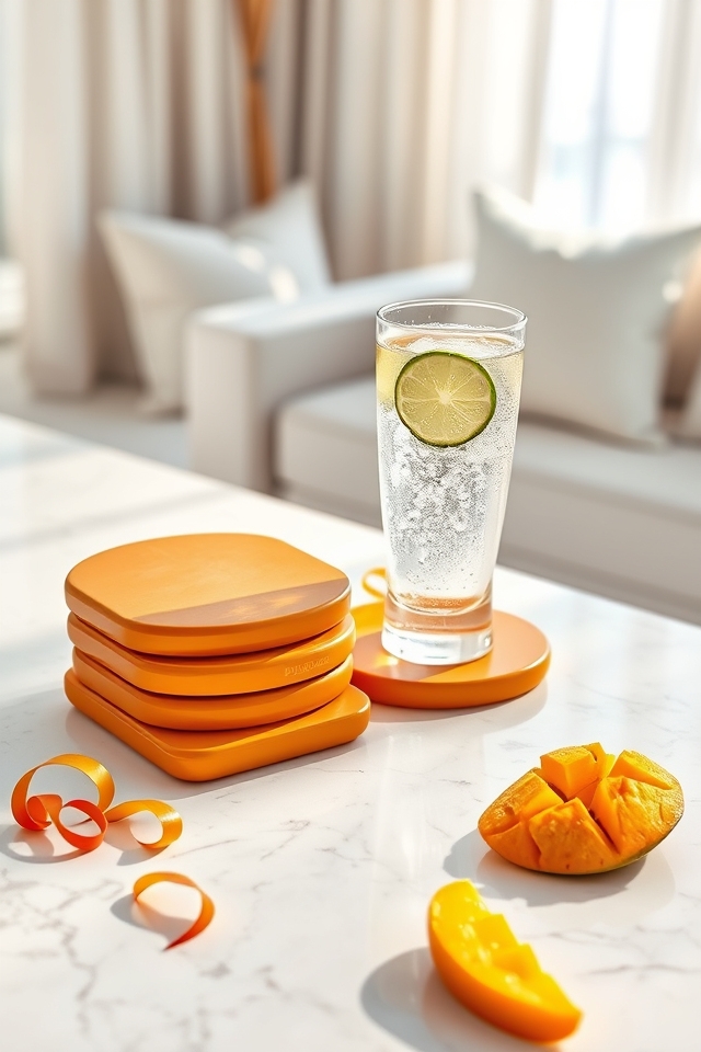 bold mango summer accents