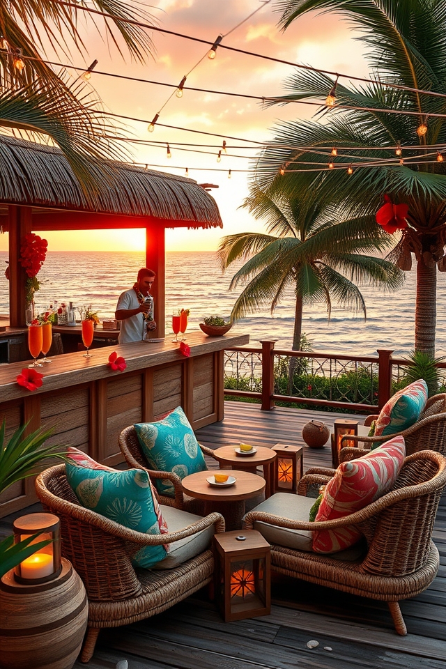 breathtaking sunset cocktail views