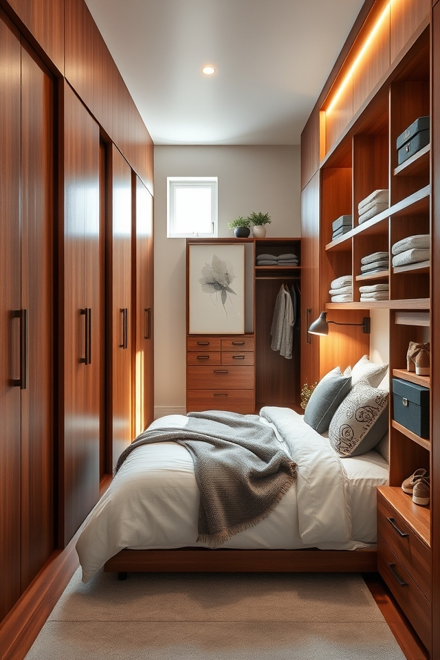 built in closet solutions maximize space