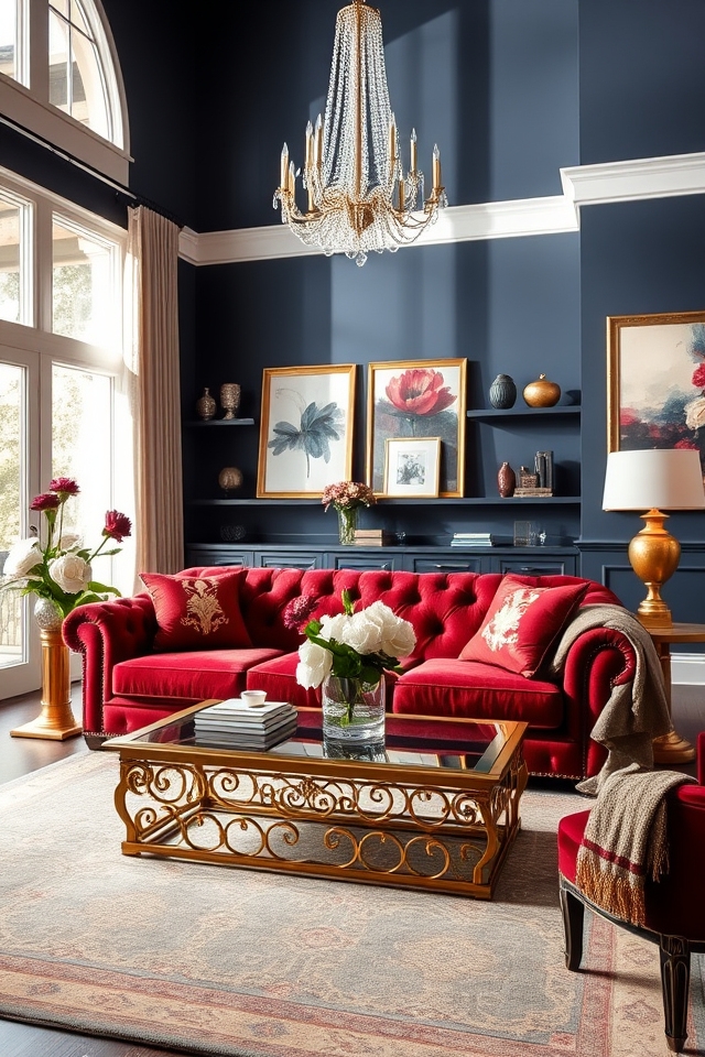 classic opulence in interiors