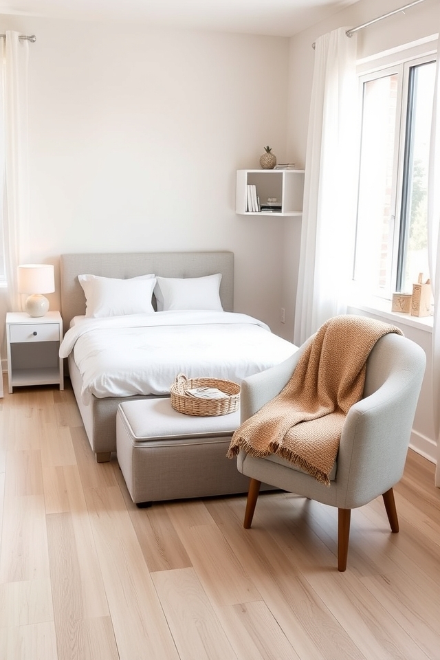 clutter free guest room essentials