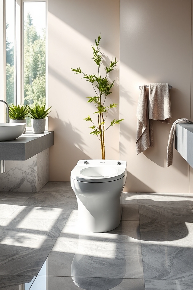 comfortable clean eco friendly toilets