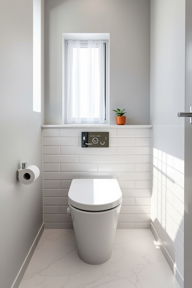 compact space saving toilets