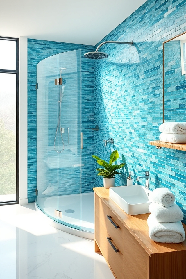 cool blue mojito tiles