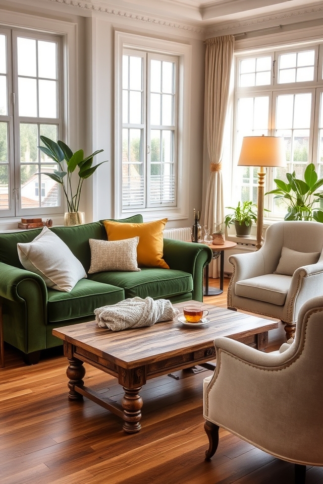 cozy and functional furniture choices