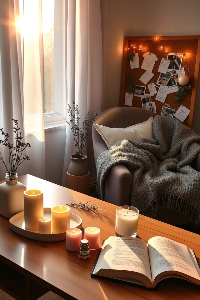 cozy aromatic dorm personalization