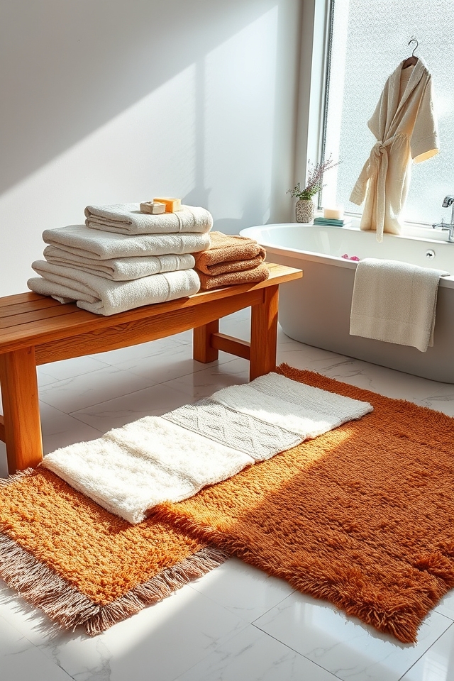 cozy bath textiles essentials
