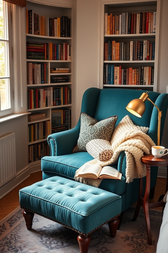 cozy corner for reading