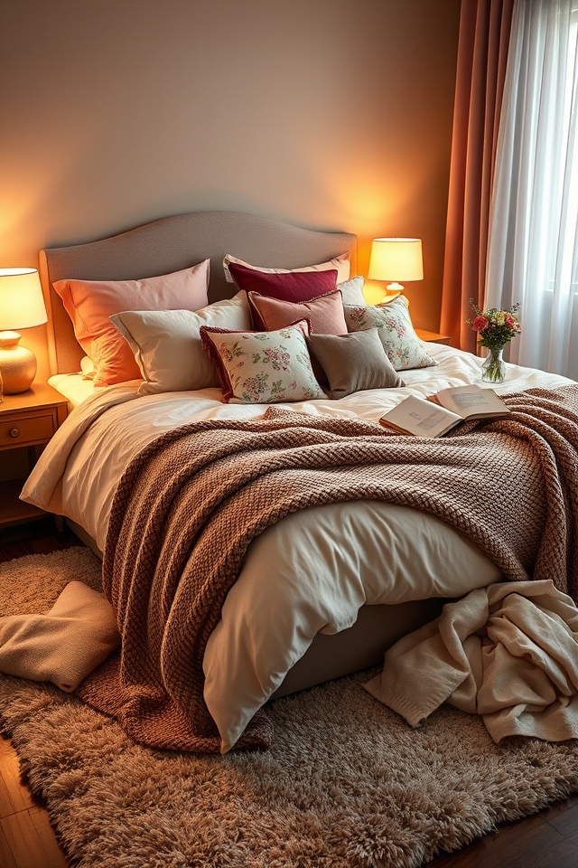 cozy inviting romantic atmosphere