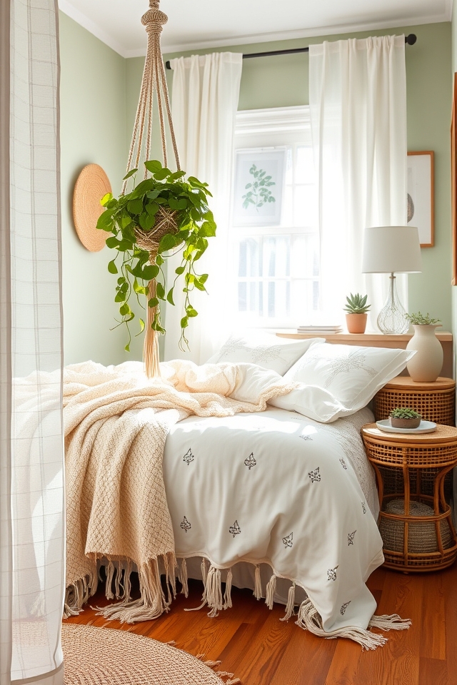 cozy layered bedroom textures