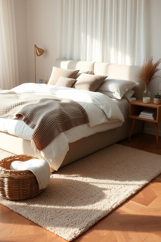 cozy layered texture elements