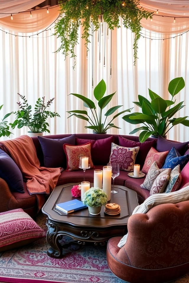 cozy seating and ambiance