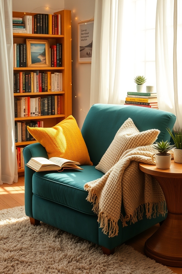cozy study corner design