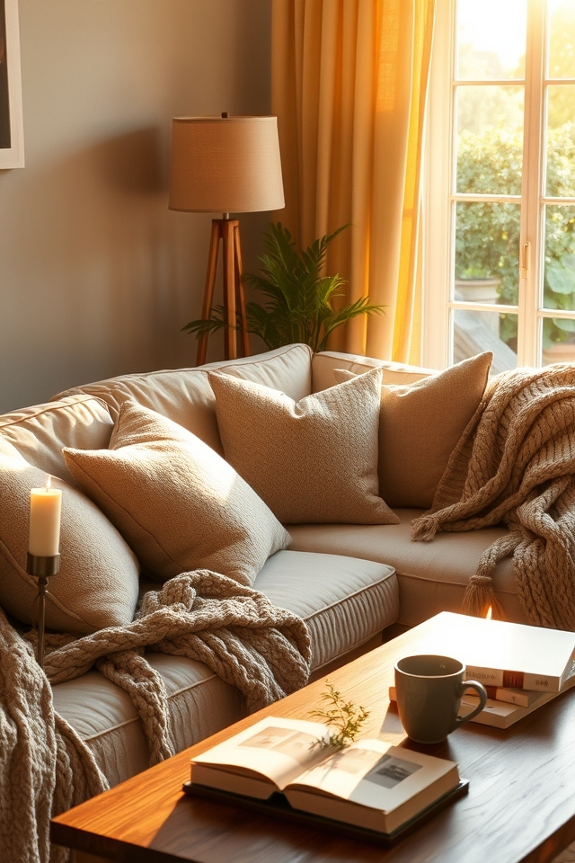 cozy warm lighting atmosphere