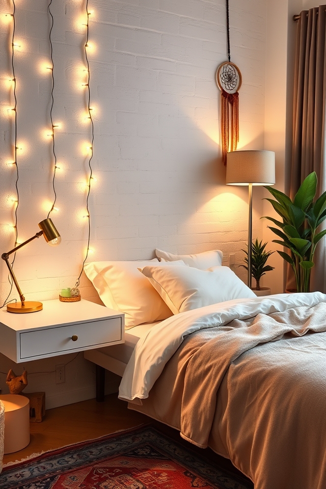 cozy warm lighting enhancements