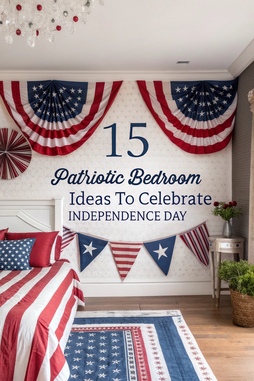 Patriotic Bedroom Ideas to Celebrate Independence Day