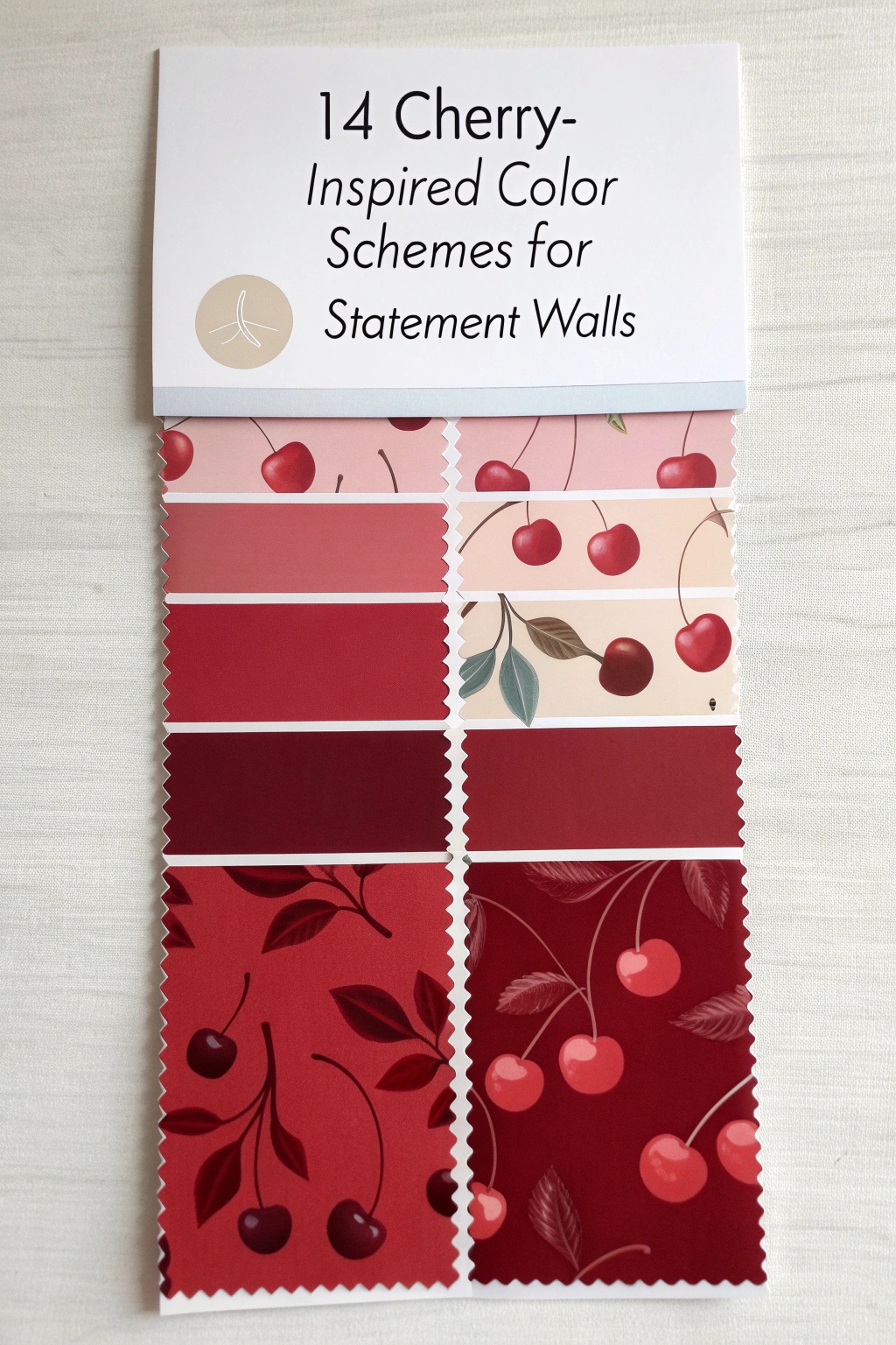 14 Cherry-Inspired Color Schemes for Statement Walls