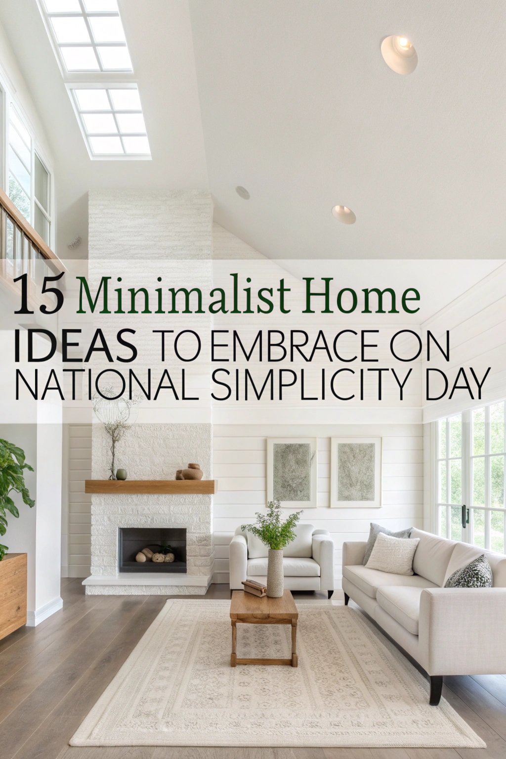 Minimalist Home Ideas to Embrace on National Simplicity Day