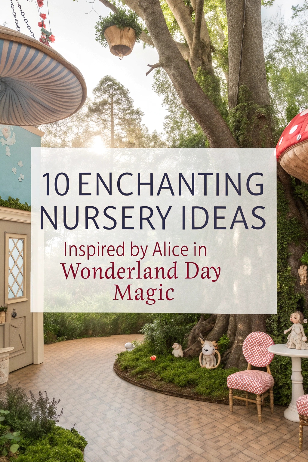 Enchanting Nursery Ideas Inspired by Alice in Wonderland Day Magic