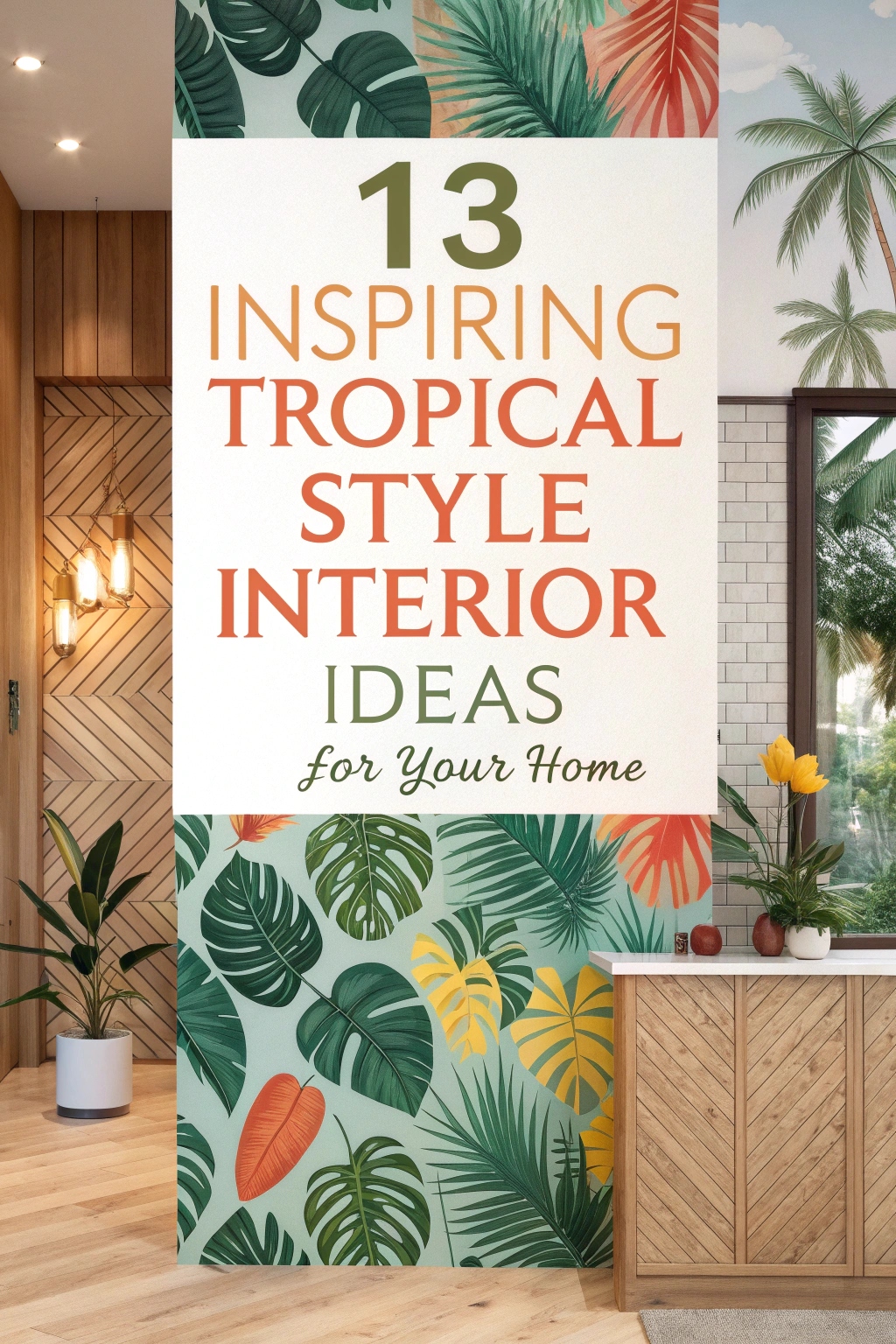 Inspiring Tropical Style Interior Ideas for Your Home