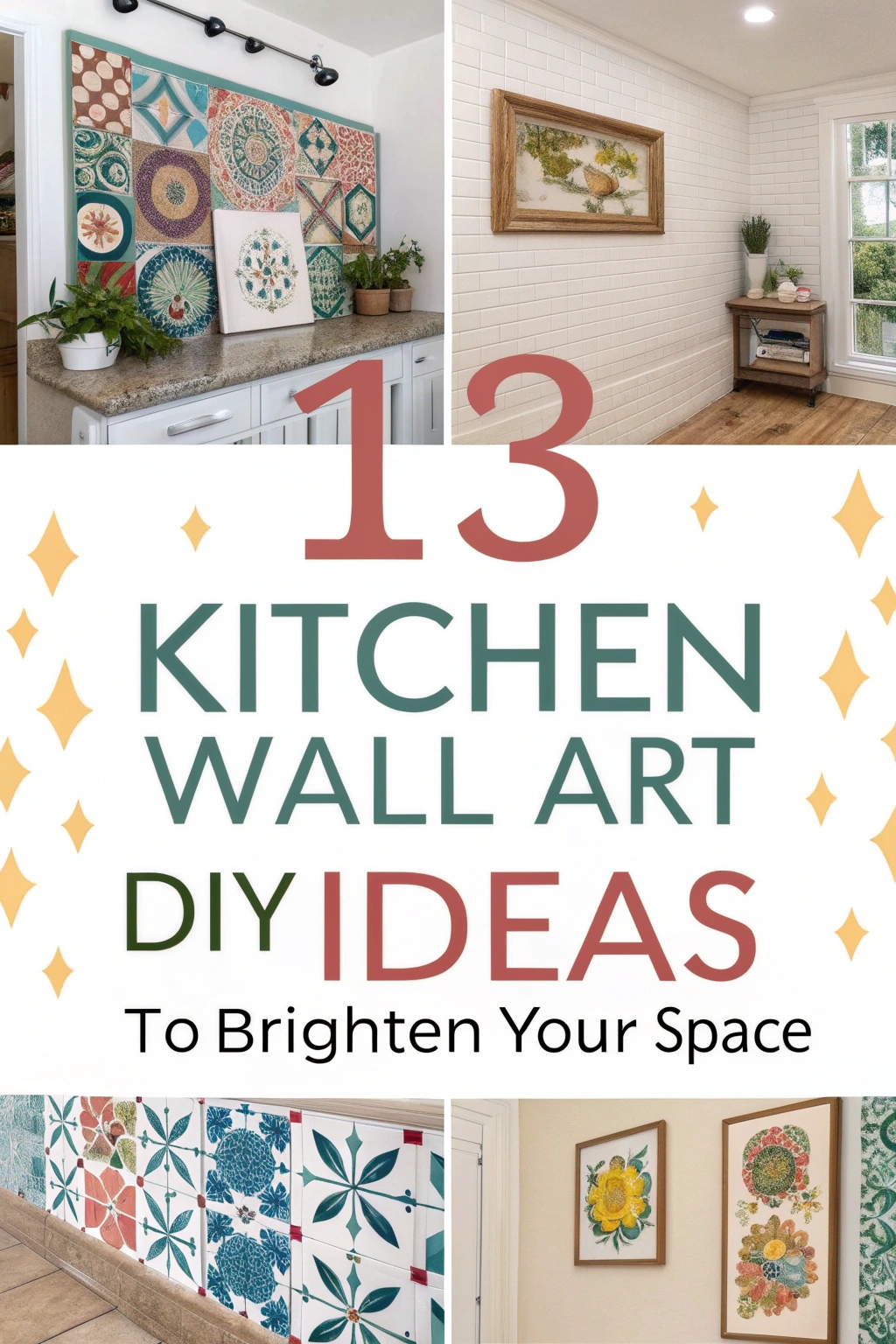 Kitchen Wall Art DIY Ideas to Brighten Your Space