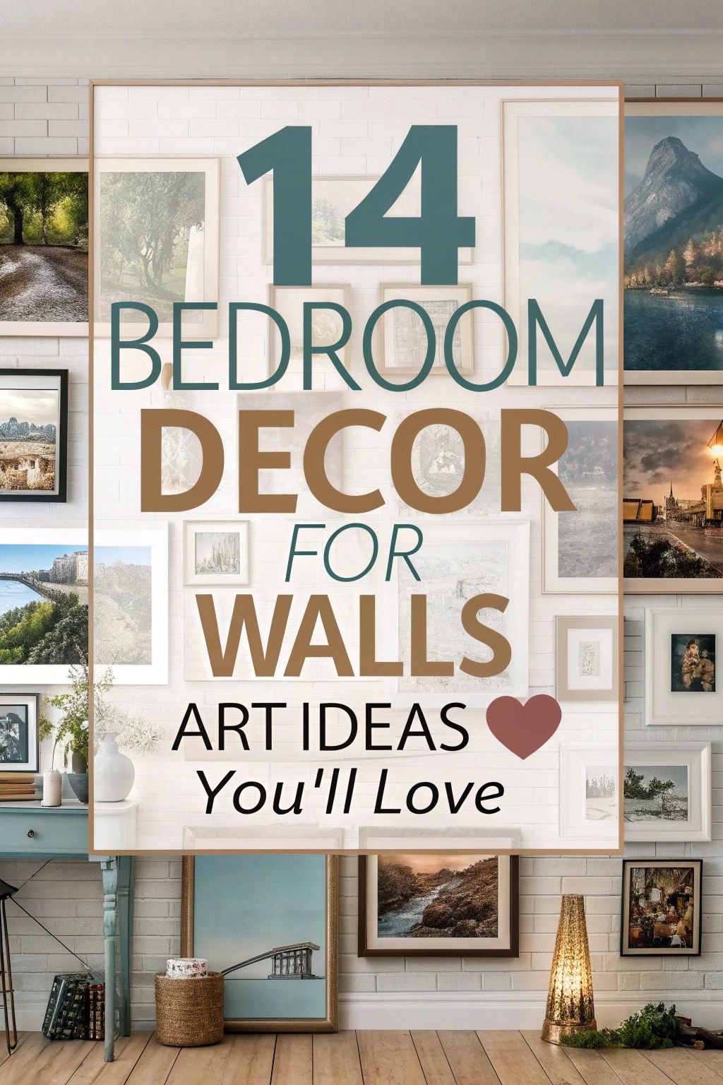 14 Bedroom Decor for Walls Art Ideas You’ll Love