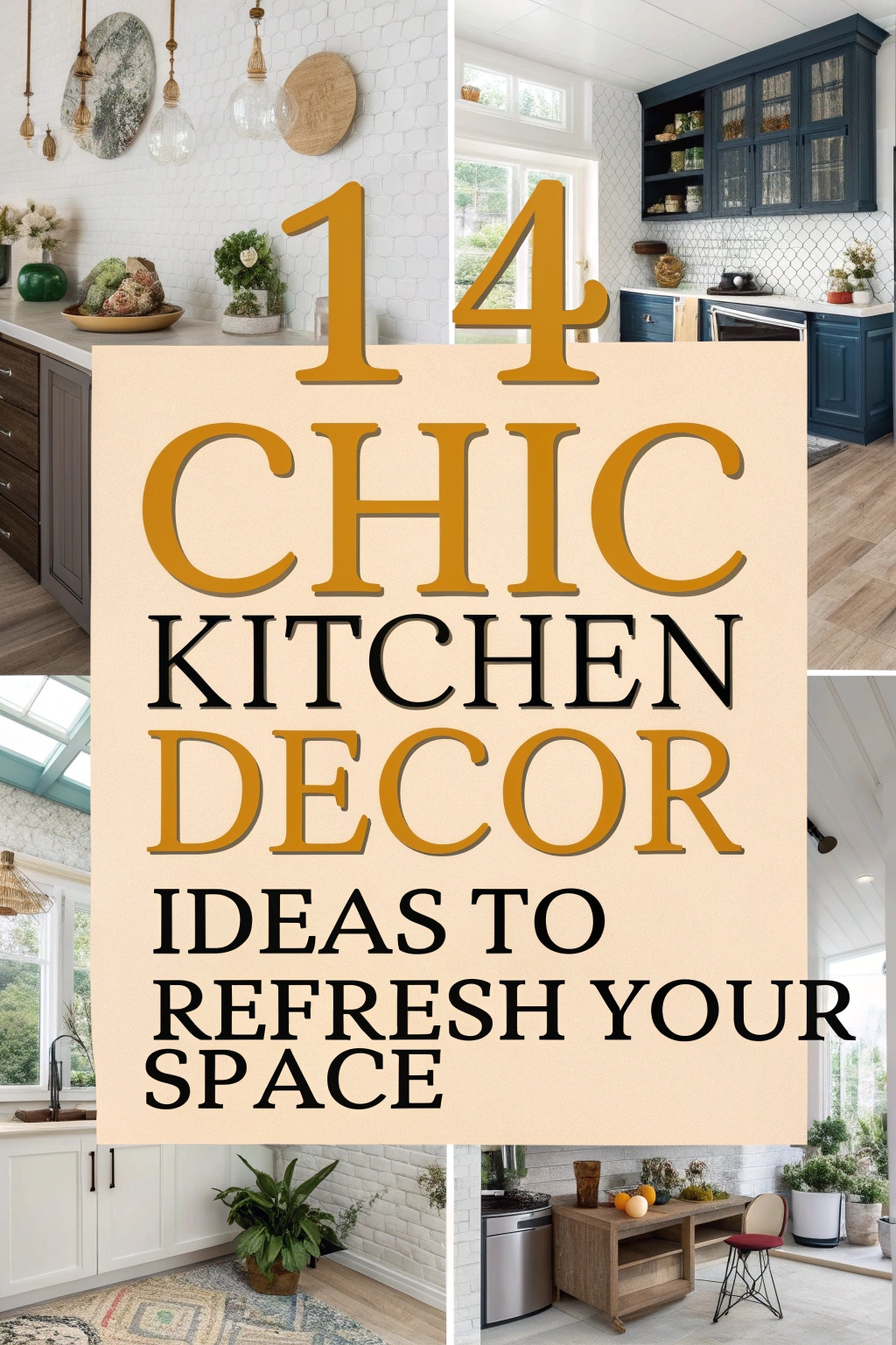 Chic Kitchen Decor Ideas to Refresh Your Space