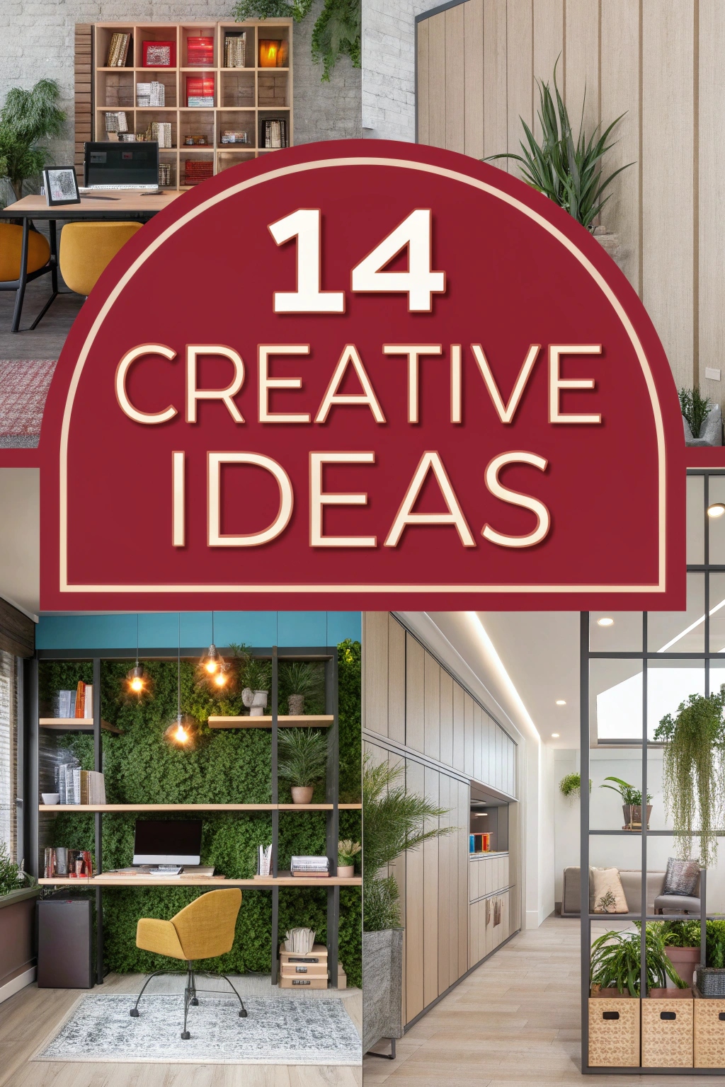 Creative Ideas for an Office in Living Room Apartment