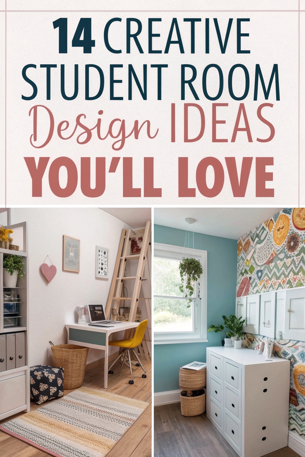 14 Creative Student Room Design Ideas You'll Love