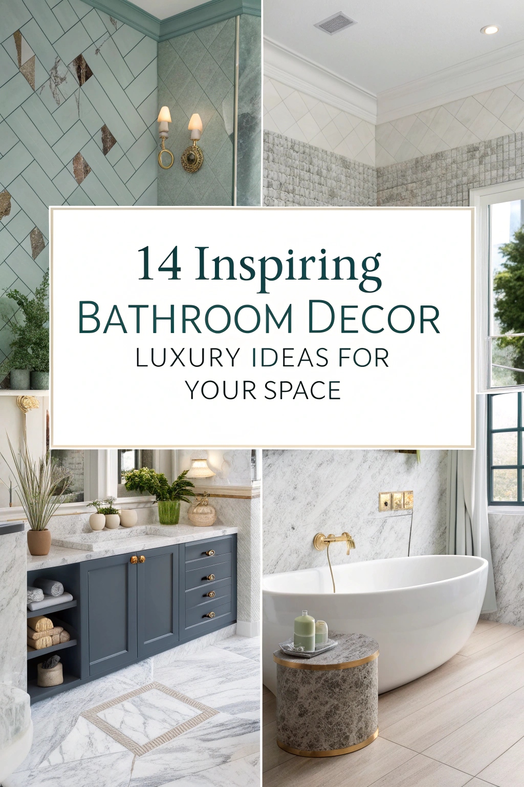 14 Inspiring Bathroom Decor Luxury Ideas for Your Space