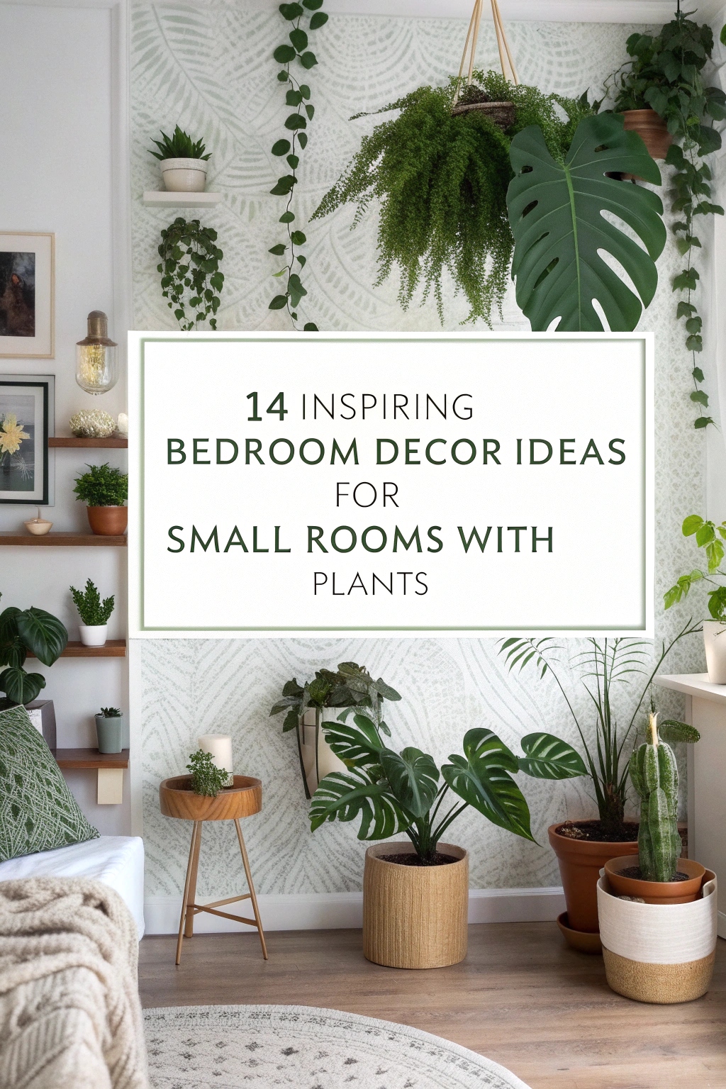 14 Inspiring Bedroom Decor Ideas for Small Rooms With Plants