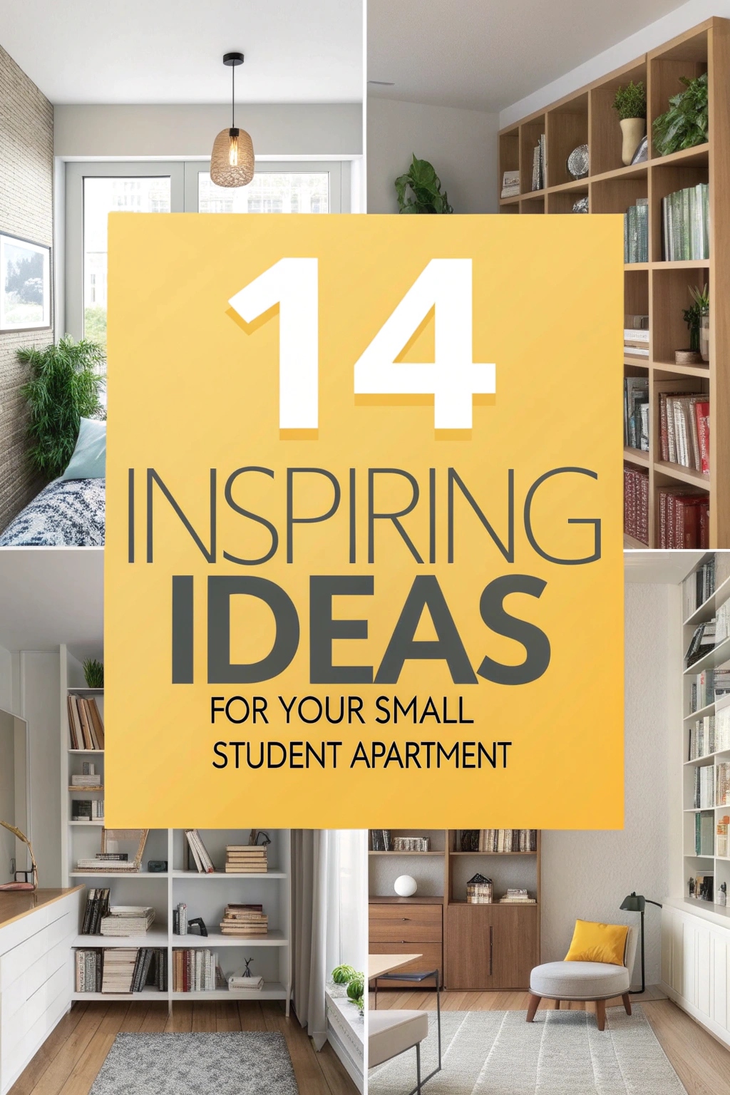 14 Inspiring Ideas for Your Small Student Apartment