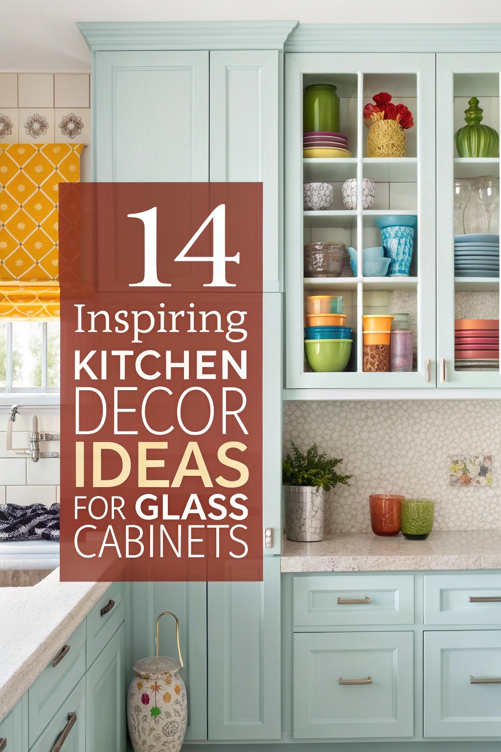 Inspiring Kitchen Decor Ideas for Glass Cabinets