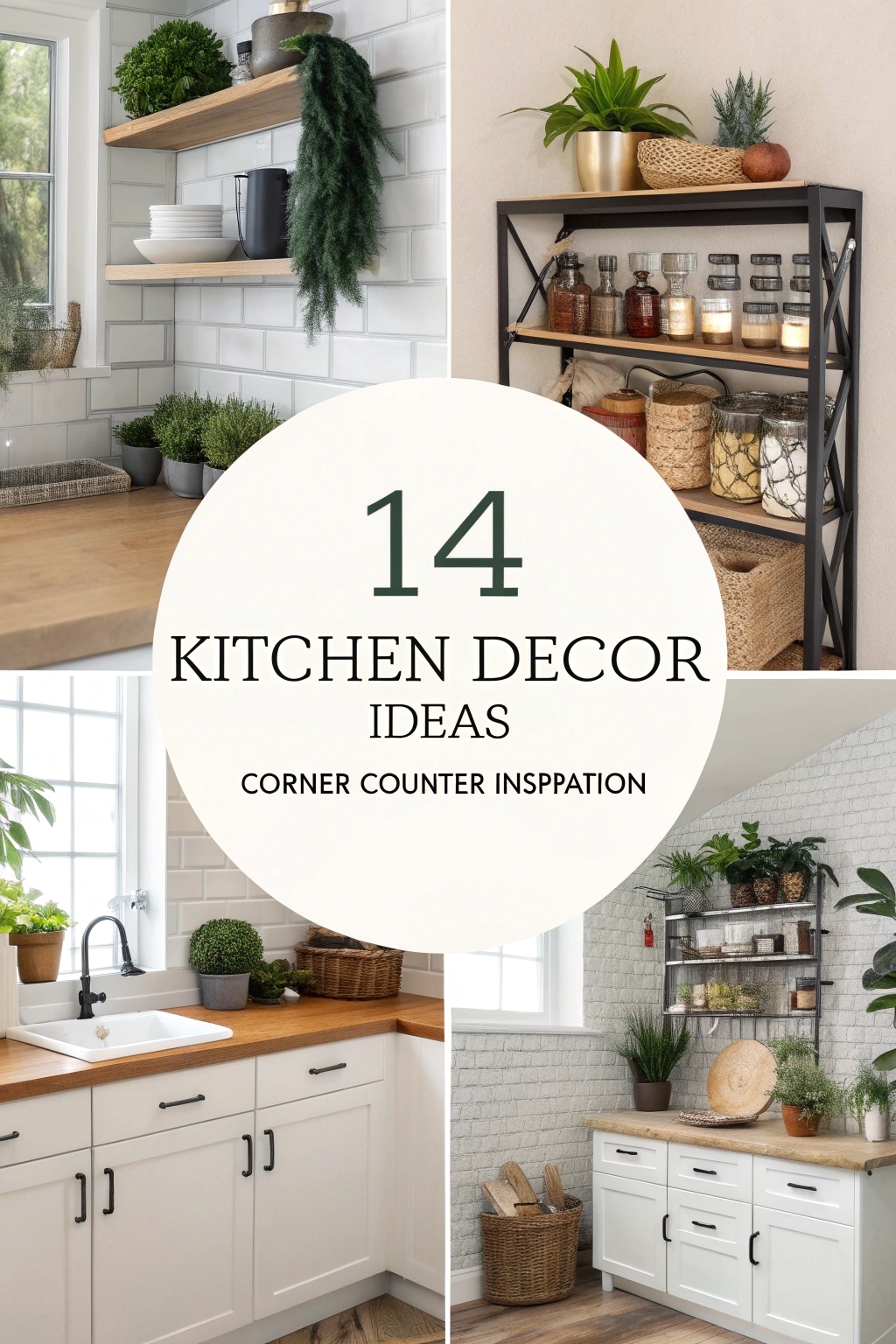Kitchen Decor Ideas for Corner Counter Inspiration
