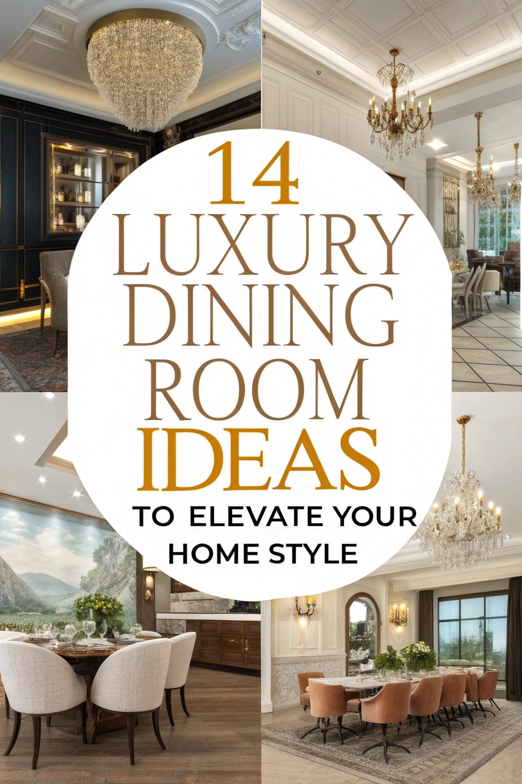 Luxury Dining Room Ideas to Elevate Your Home Style