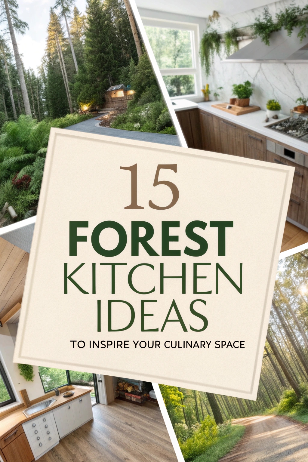 15 Forest Kitchen Ideas to Inspire Your Culinary Space