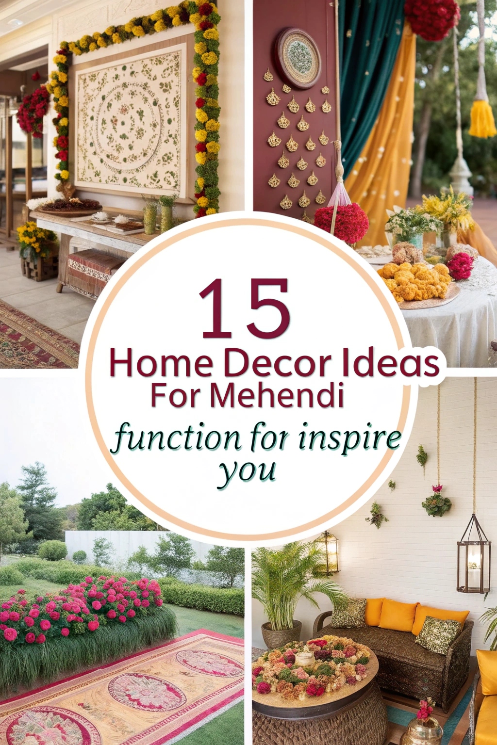 Home Decor Ideas for Mehendi Function to Inspire You