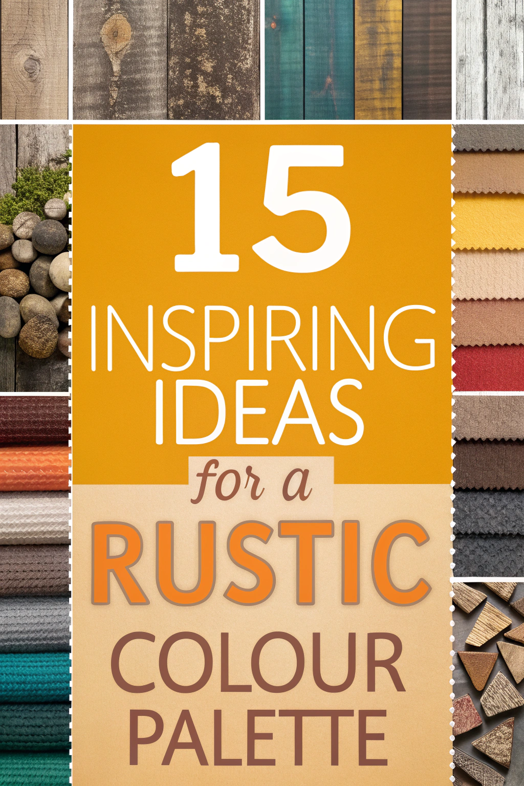 15 Inspiring Ideas for a Rustic Colour Palette