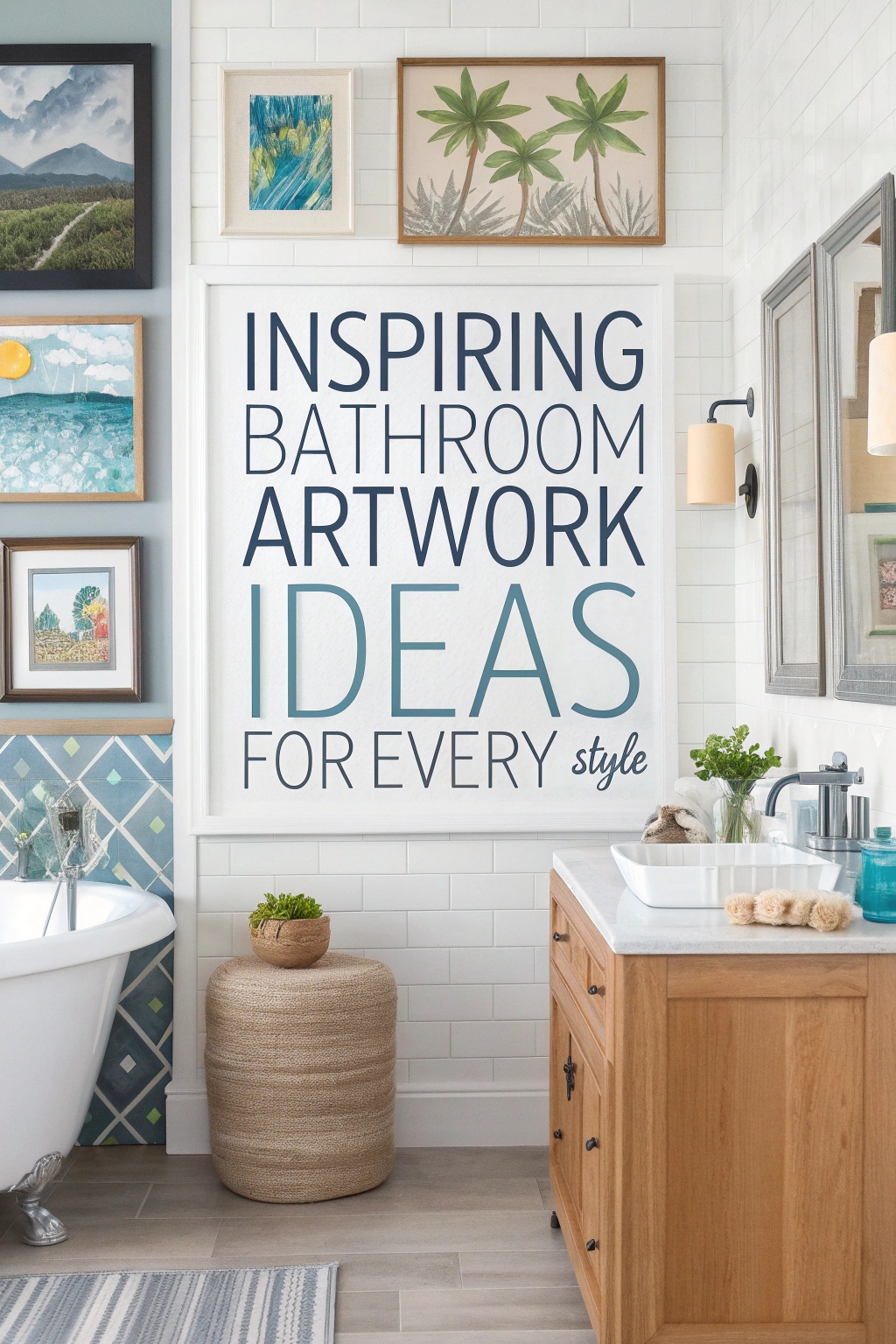 Inspiring Bathroom Artwork Ideas for Every Style