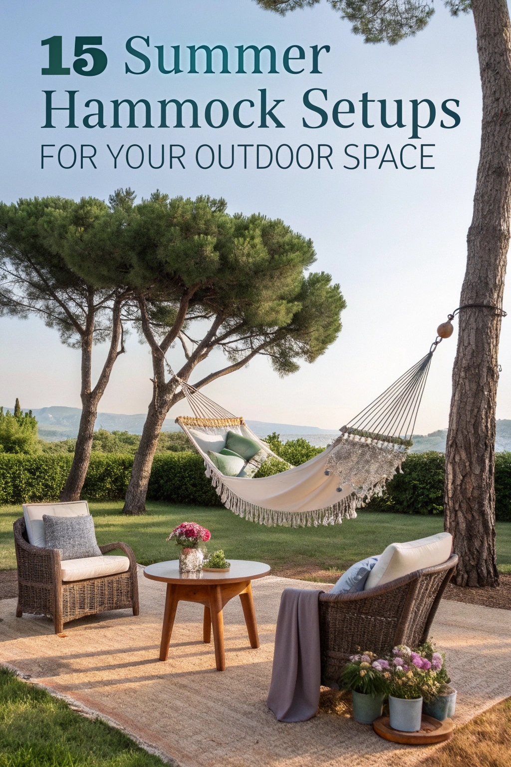 Summer Hammock Setups for Your Outdoor Space