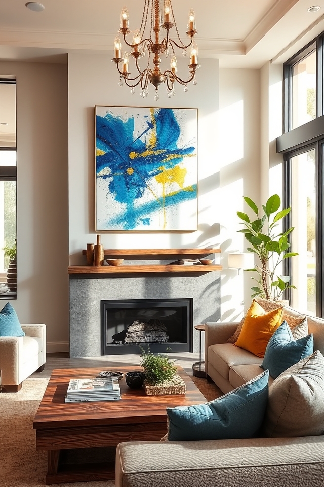 create a cohesive focal point