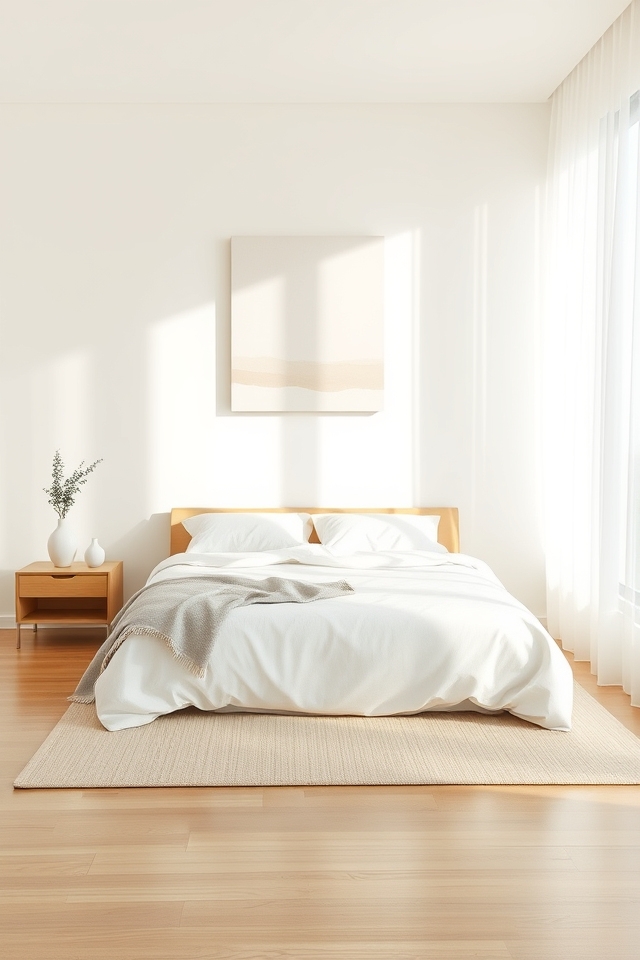 create serene clutter free space