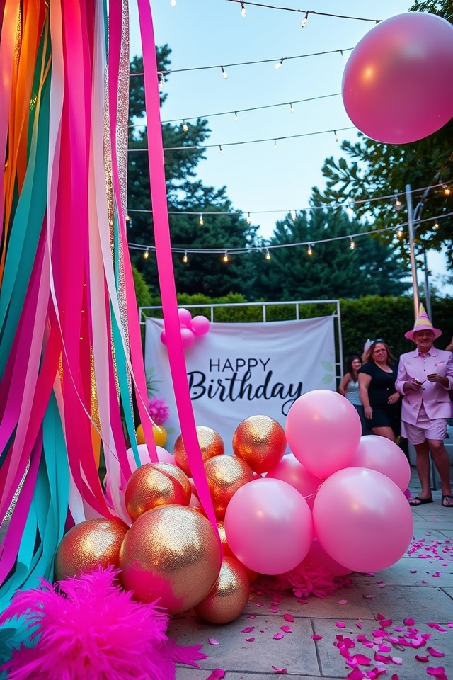 creative birthday photo backdrops