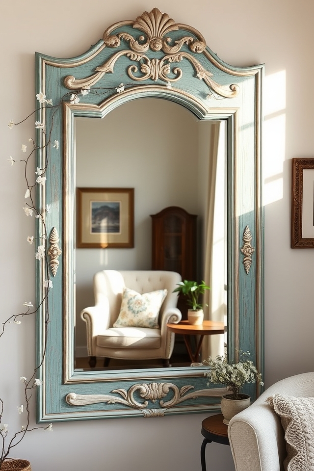 creative furniture mirror transformation