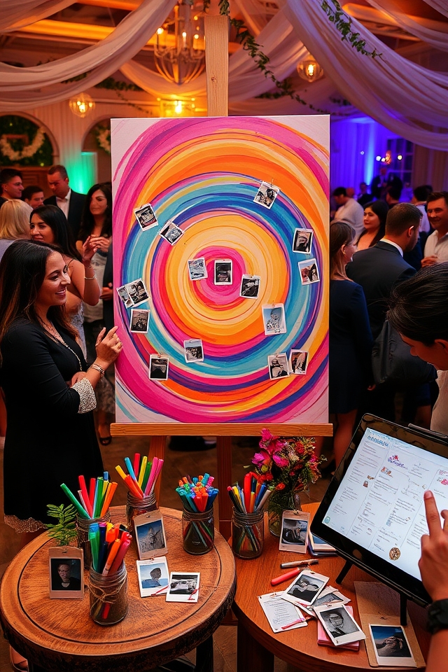 creative interactive guest books