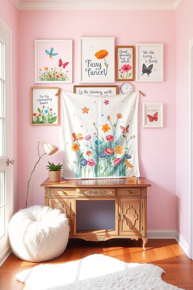 creative playful wall decor