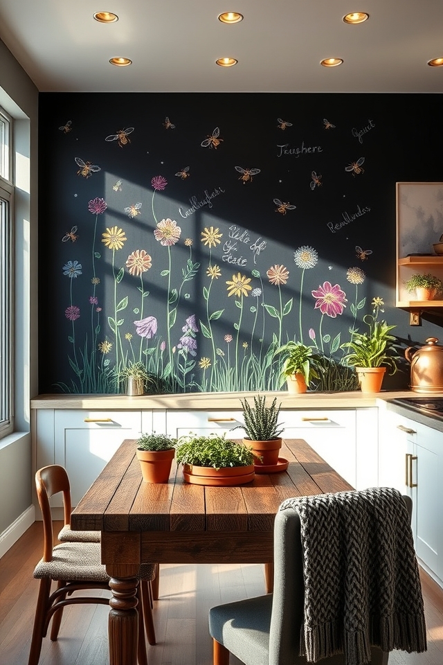 customizable diy chalkboard walls